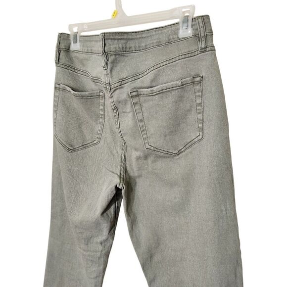 YMI  jeans for Women's Size 11/30 Mom Fit Light Green Color Distressed Style - Picture 4 of 14